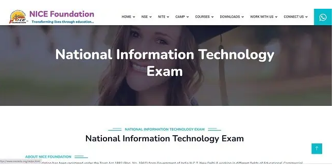 NICE Foundation National Information Technology Exam